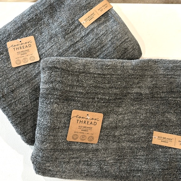 Common Tread Eco Melange Bath Towel Set - Picture 1 of 4